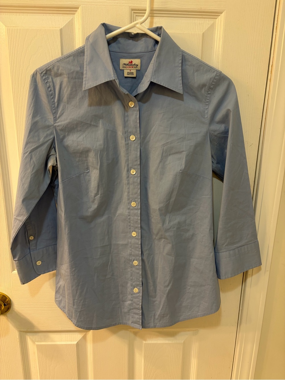 J. Crew Light Blue Girls' Button-Down Shirt